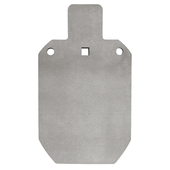 AR500 Steel Targets for Shooting, 1/2" Thick Rifle Rated Gong Silhouette Metal Target for Precision Shooting