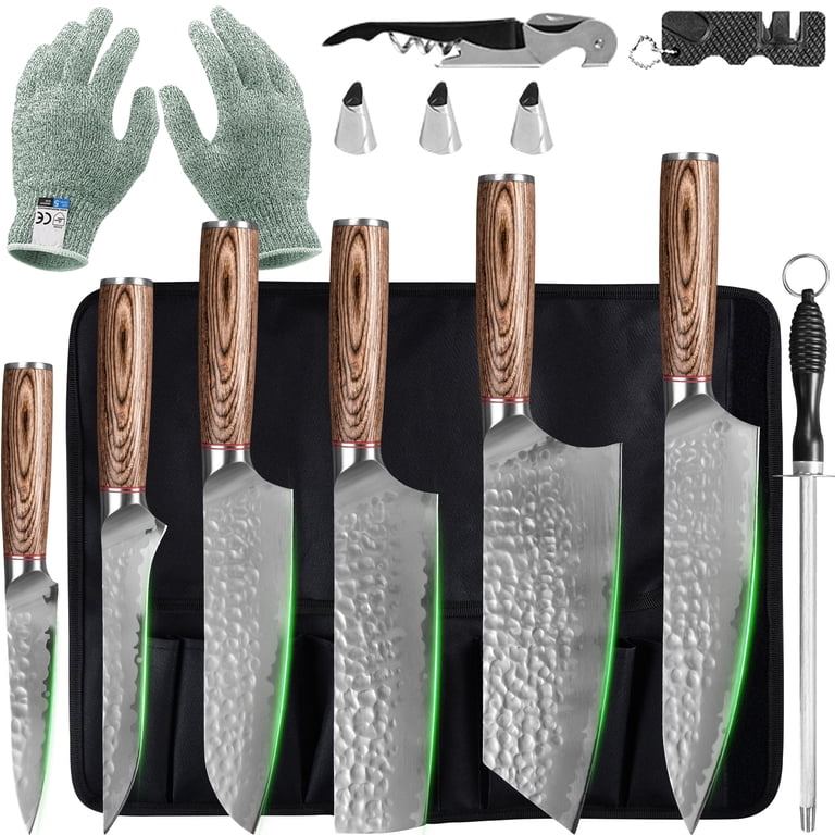 FULLHI シェフ/ブッチャーフィッシュナイフセット 12個セット FULLHI Knife Set 12pcs Japanese Knife Set, Multiple Colour Premium
