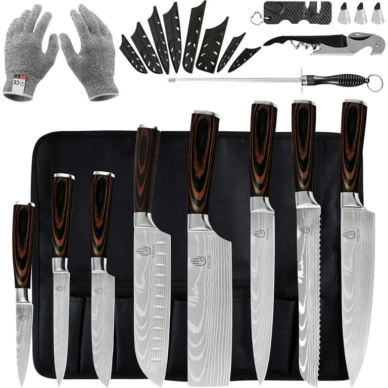Kitchen Knife Set, Justup 7pcs Stainless Steel Knife Sets for Kitchen —  CHIMIYA