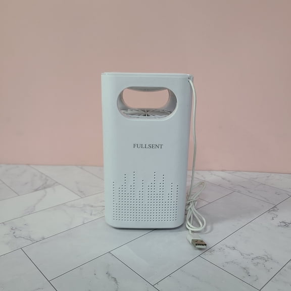 FULLSENT Air Purifying Apparatus, Portable USB Desktop Air Purifier, Small Quiet Air Cleaner with Fan Vent, Compact Mini Air Purifying Machine for Office Bedroom Car Dorm