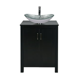 Brescia 30 in. W x 18 in. D x 36 in. H Bath Vanity in Grey with Vanity Top in WH