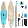 thumbnail image 1 of FULLWATT Inflatable Stand up Paddle Boards 11 ft with Premium SUP Paddle Board Accessories, Wide Stable Design, Non-Slip Comfort Deck for Youth & Adults, 1 of 14