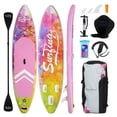 thumbnail image 1 of FULLWATT Inflatable Stand Up Paddle Boards 11 ft with Premium SUP Paddle Board Accessories, Wide Stable Design, Non-Slip Comfort Deck for Youth & Adults, 1 of 11
