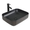 thumbnail image 1 of FULLWATT Tempered Glass Container Sink Vanity Bowl Chrome Faucet Pop Up Drain Clear, 1 of 10