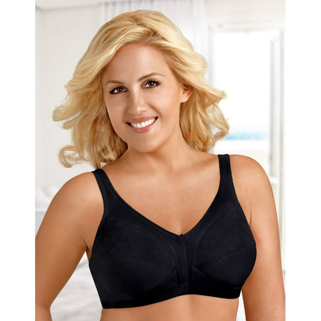 FULLY® Side Shaping Wirefree Bra with Floral Lace - Style 5100548