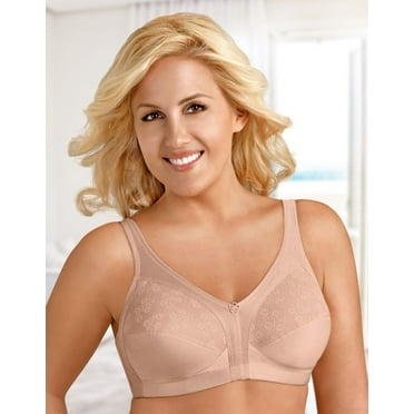 FULLY® Side Shaping Wirefree Bra with Floral Lace - Style 5100548