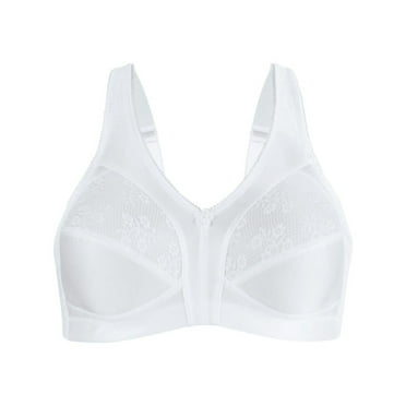 FULLY® Side Shaping Wirefree Bra with Floral Lace - Style 5100548