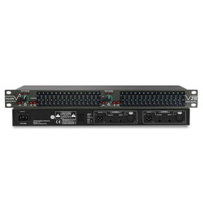 FULODE Graphic Equalizer 15-Band Stereo EQ for Home Audio, Dual Channel Professional DJ Equalizer, Noise Reduction 1U Rack Mount