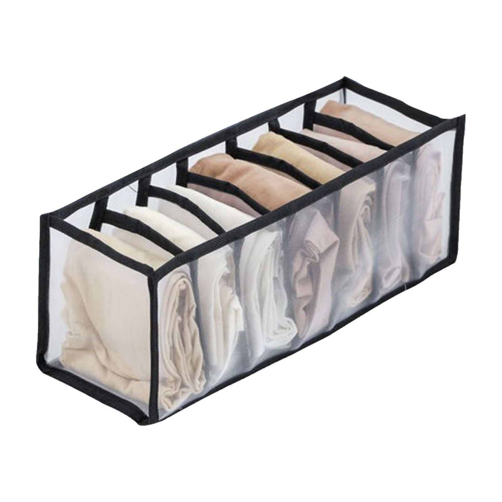 FULODIAN Closet Organizer Organization And Storage Mesh Clothes Storage Box Trouser Compartment