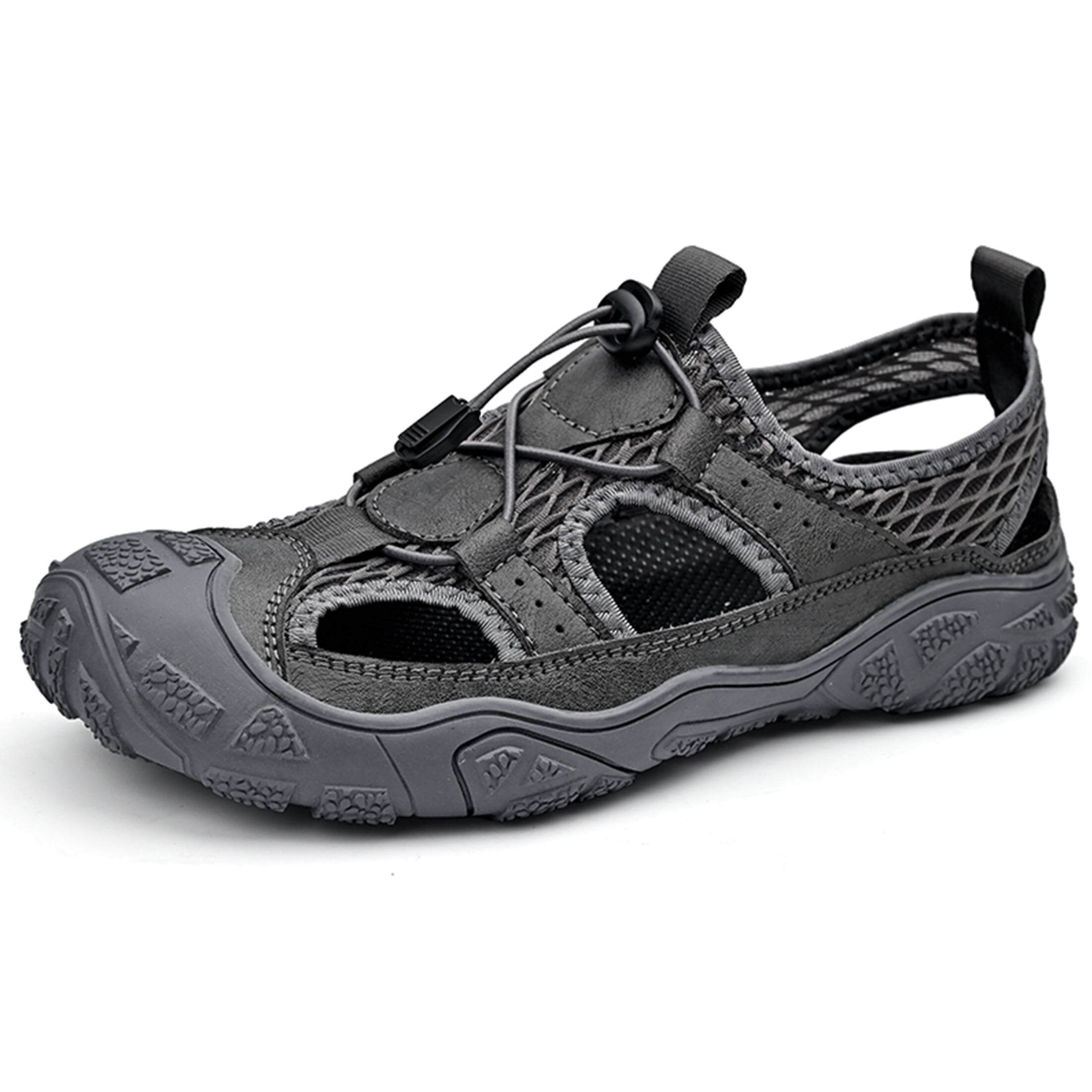 mens closed toe sandals nike