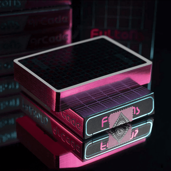 FULTONS ARCADE TRON EDITION LIMITED EDITION GILDED-Neon Pink