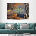 thumbnail image 1 of FUMJ  New Zealand Wall Tapestry, Scenery Wall Hanging Large Tapestry Decoration White Hem Around for Dorm Room Bedroom, 1 of 7