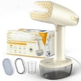 thumbnail image 1 of FUMMUX 1350W Handheld Garment Steamer, 20s Heat-up, 12oz Removable Tank, Dual Steam Modes, Auto Shut-off, Gold, 1 of 9
