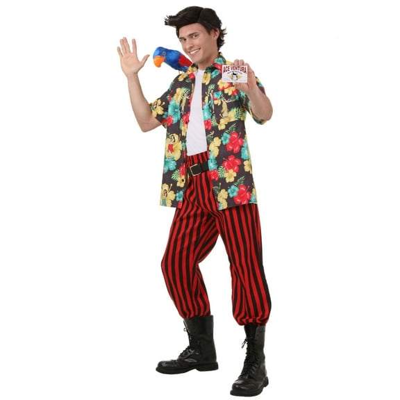 Ace Ventura Costume with Wig
