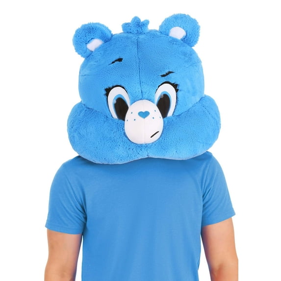 Adult Care Bears Grumpy Bear Mascot Mask