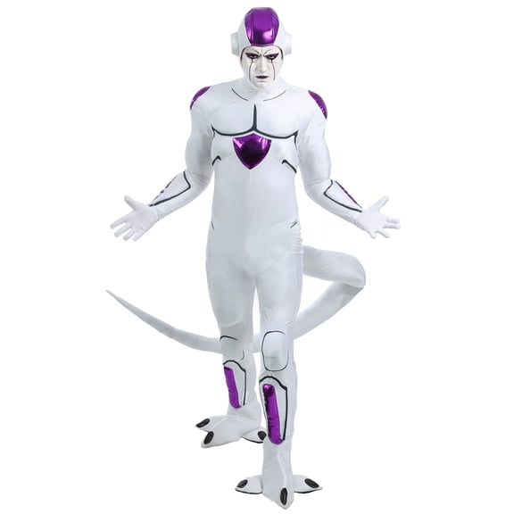 FUN Costumes Frieza Fancy-Dress Costume for Men with Foam Padding and Stuffed Tail, One Size
