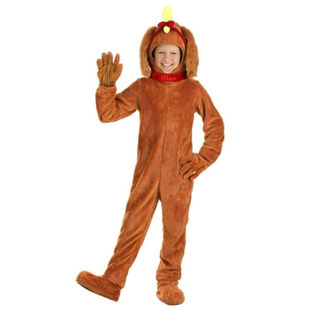 FUN Costumes The Grinch Max Costume for Kids with Faux Fur Jumpsuit, Boys 4T