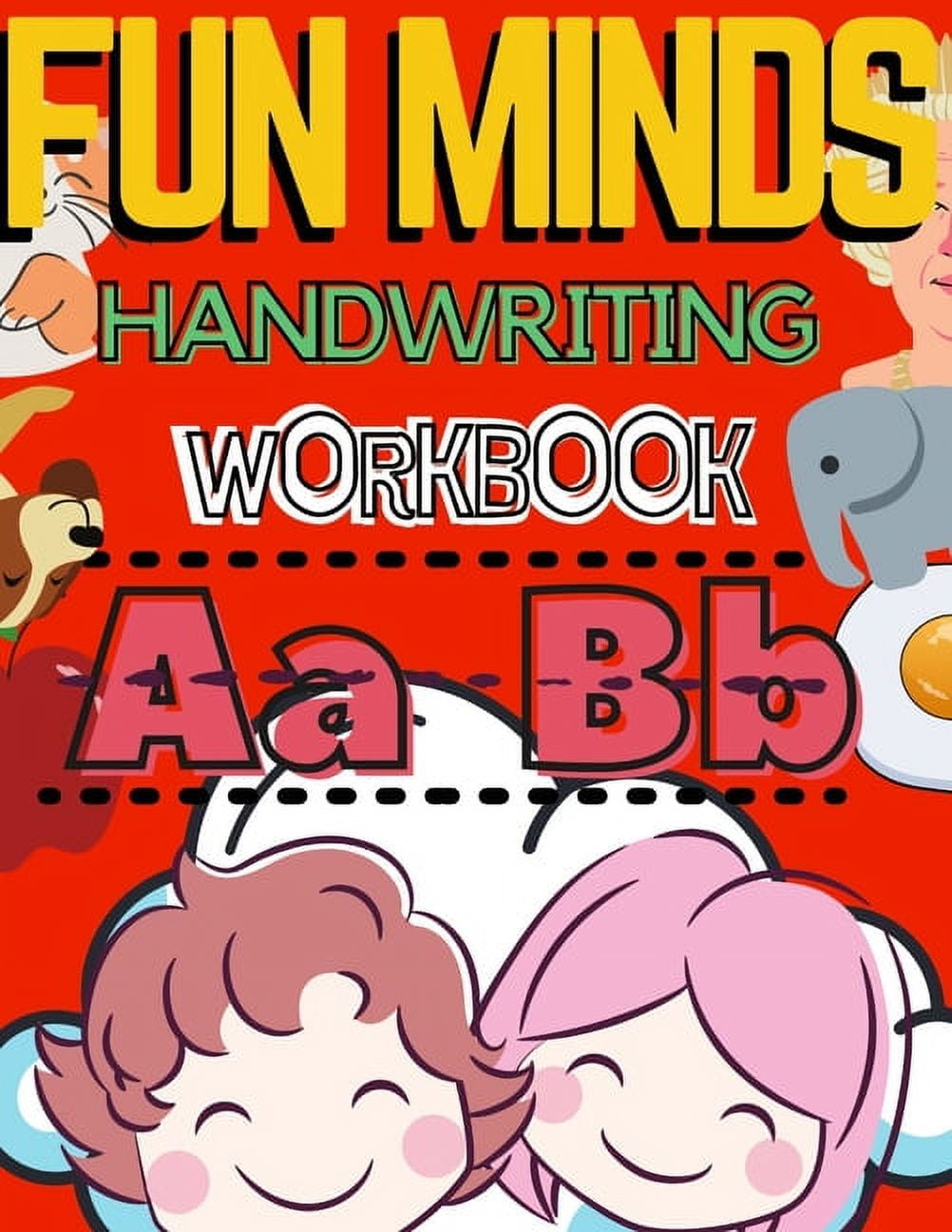 Write Well Handwriting FUN MINDS Handwriting Workbook: Learn How to Write Well for ALL kids ...