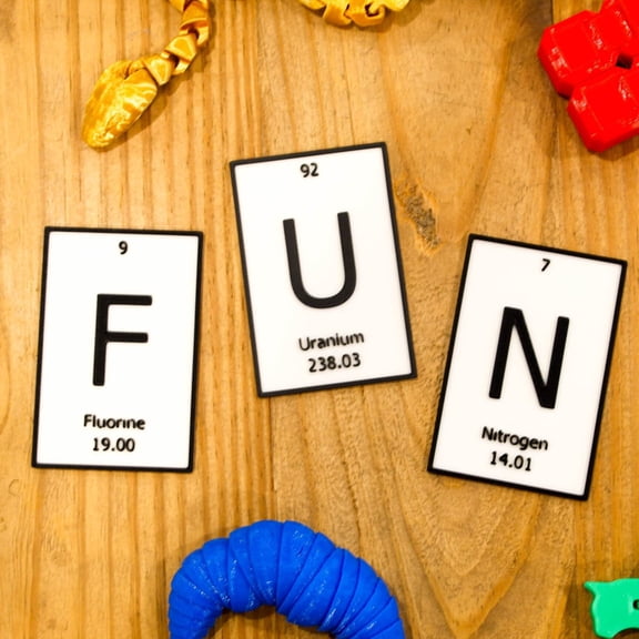 FUN | Periodic Table of Elements Wall, Desk or Shelf Sign