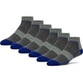 thumbnail image 1 of FUN TOES Merino Wool Ankle Socks - 6 Pairs, Cushioned, Compression Arch Support, 1 of 2