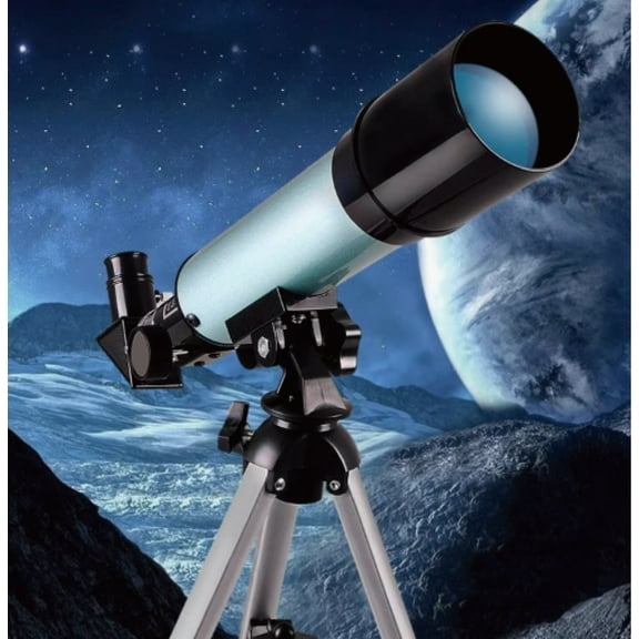 FUN VR Telescopes,Telescope 80mm Aperture 600mm - Astronomical Portable Refracting Telescope Fully Multi-coated High Transmission Coatings AZ Mount with Tripod Phone Adapter
