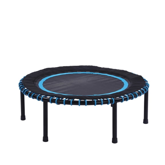 FUNA 40" Mini Trampoline 330 lbs Capacity Bungee Rebounder Indoor Garden Fitness