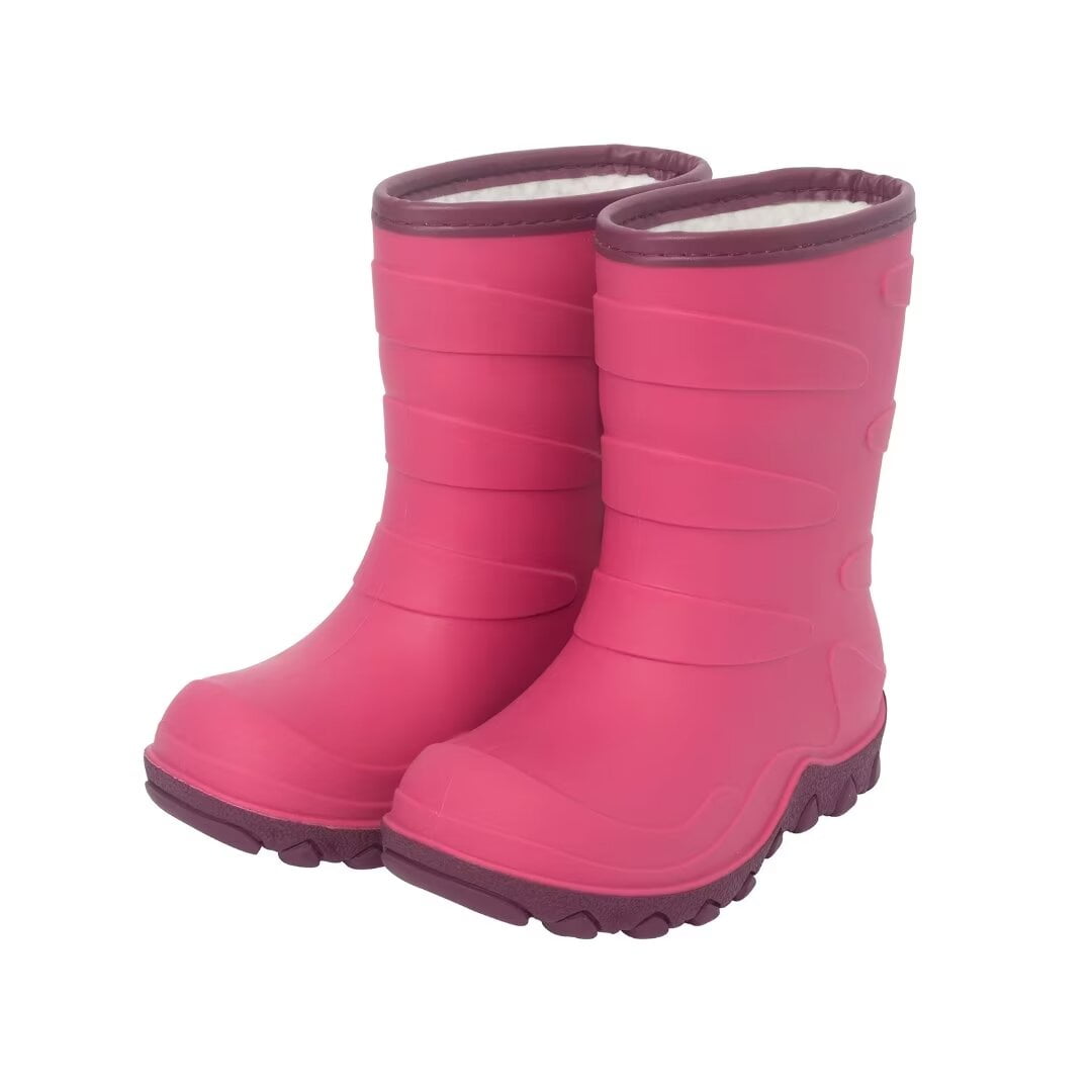 FUNCOO PLUS Kids Winter Rain Boots Insulated Warm Snow Boots for Girls ...