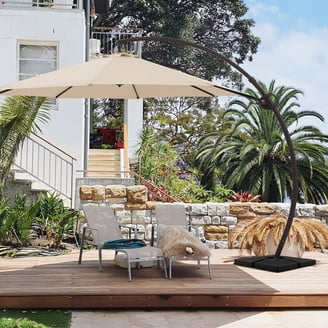 free standing patio umbrella attached to deck LOVE YOUR Holder – Easy Installation - Space Saving Umbrella Holder Design - Outdoor Umbrella Base and Mount Made from high Simply Shade 9-Foot Amelia Color:Volunteer camping
