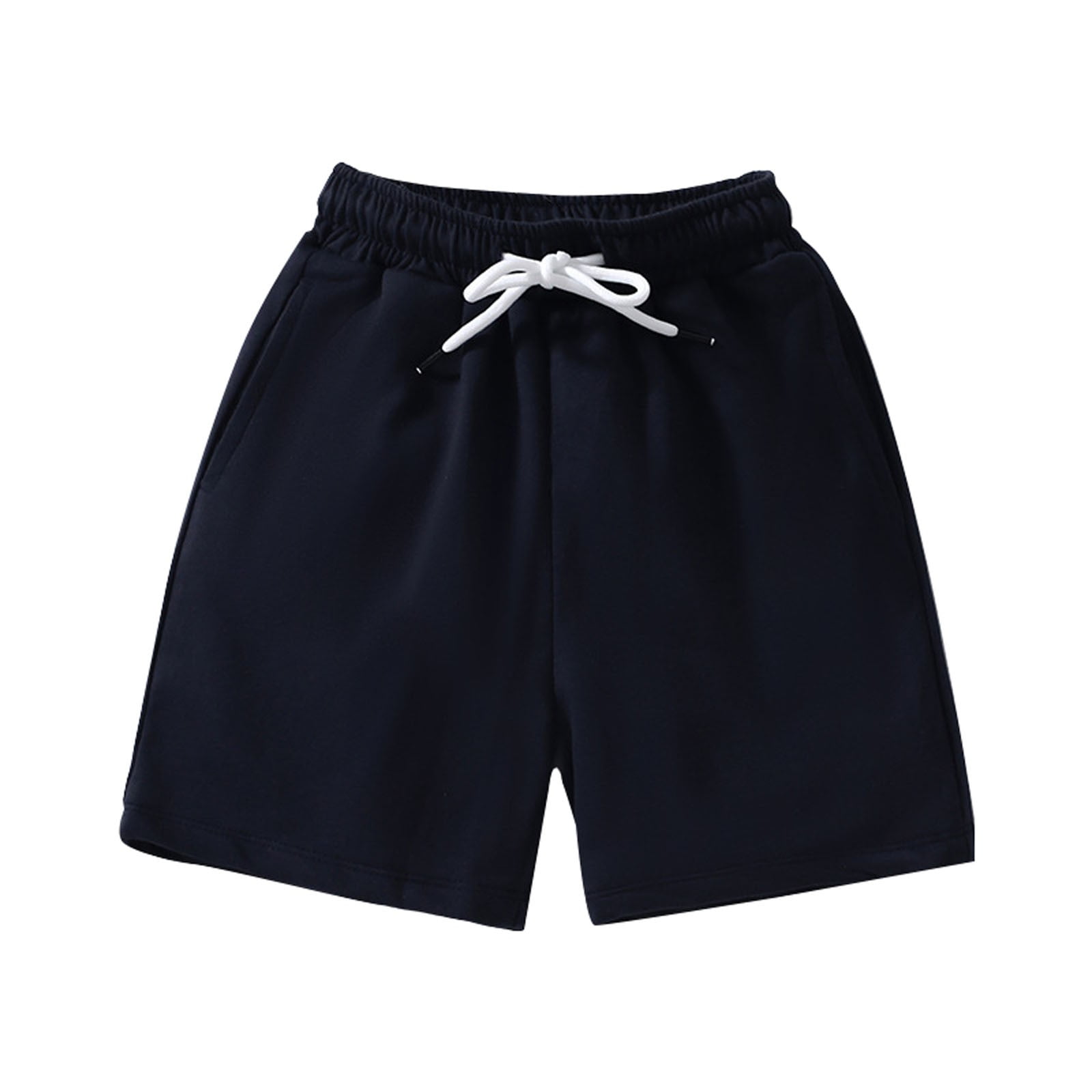 Baby Boys Solid Color Soft Cotton Sport Style Shorts