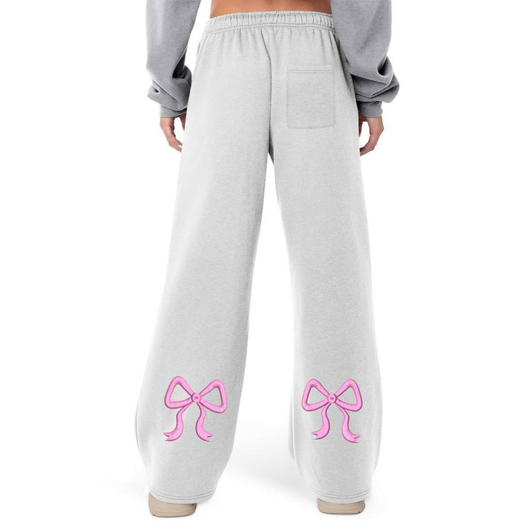 FUNDUFI Women's Joggers Pants Solid Color Sports Pants With