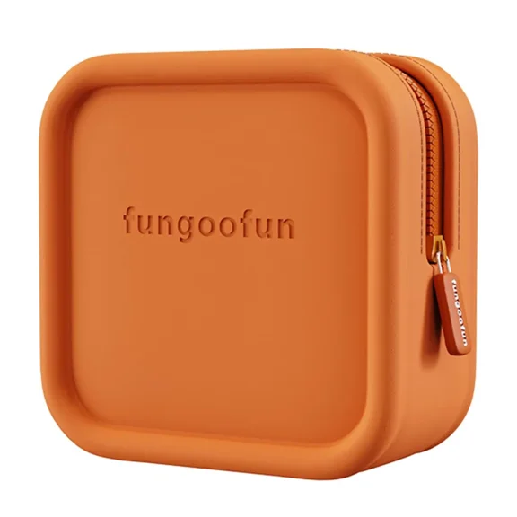 FUNGOOFUN Mini Cosmetic Bag Electronic Product Storage Box Lipstick Box Toiletries Bag Wallet