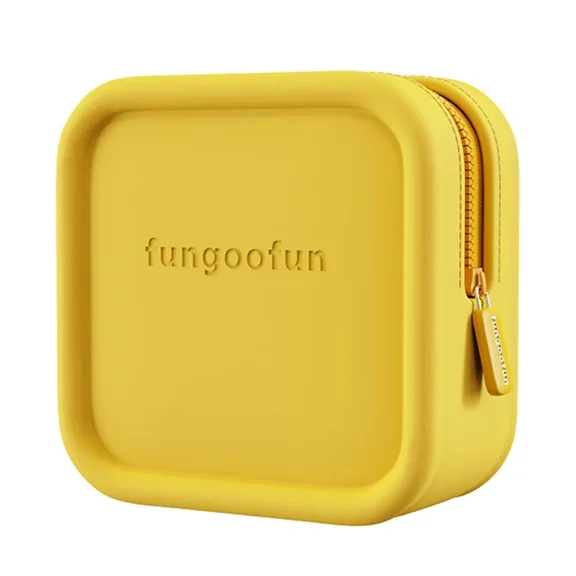 FUNGOOFUN Mini Cosmetic Bag Electronic Product Storage Box Lipstick Box Toiletries Bag Wallet