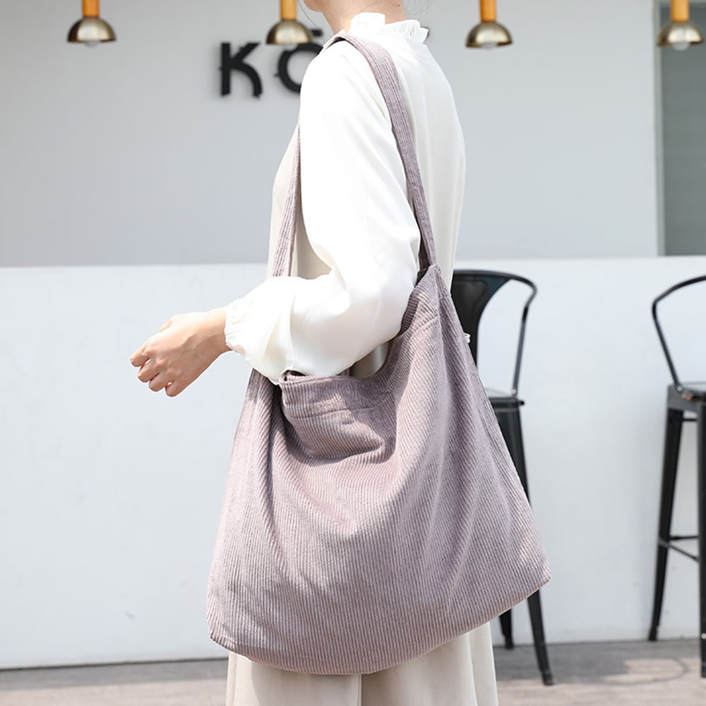 Shopping Bags Organizer Fashion Canvas Tote Bag Student Shoulder