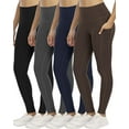 thumbnail image 1 of FUNING 4 Pack Leggings with Pockets for Women,High Waist Tummy Control Workout Yoga Pants, 1 of 6