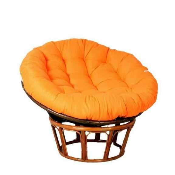 FUNING 44-inch Solid Micro Suede Papasan Cushion (Fits 42-inch Papasan Frame)