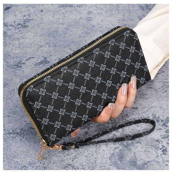 FUNING  RFID Blocking Women's Classic Continental Wallet