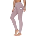 thumbnail image 1 of FUNING Thick High Waist Yoga Pants with Pockets, Tummy Control Workout Running Yoga Leggings for Women, 1 of 5