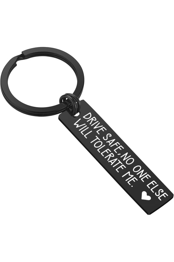Valentine's Day Gifts for Him Men - Drive Safe Keychain Boyfriend Gifts Boyfriend Husband Gifts from Girlfriend Wife