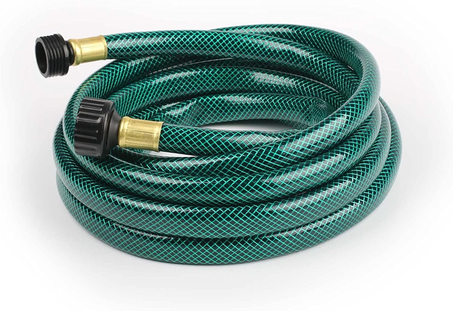 FUNJEE Heavy Duty 15FT Water Yard Hose, Flexible, Durable, Leakproof