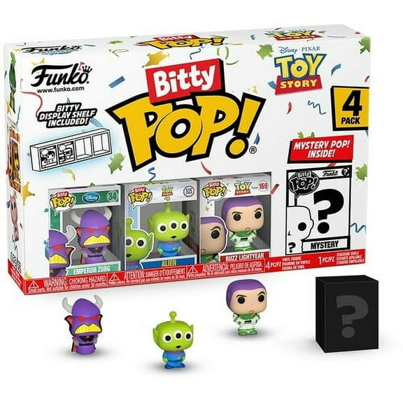 FUNKO BITTY POP!: Toy Story - Zurg 4PK, Funko, Gifts