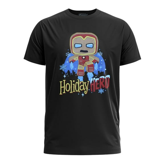 FUNKO BOXED TEE: Marvel Holiday- GB Iron Man- XS  [APPAREL] XS
