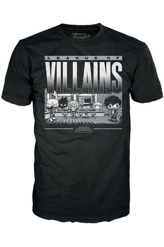 BOXED TEE: My Hero Academia - Villains Group -L (FS)  [APPAREL] L Shirt