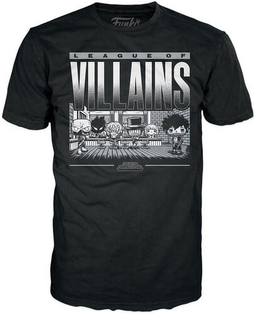 FUNKO BOXED TEE: My Hero Academia - Villains Group -M (FS) [APPAREL] M ...