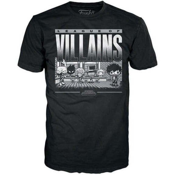 FUNKO BOXED TEE: My Hero Academia - Villains Group -S (FS)  [APPAREL] S Shirt