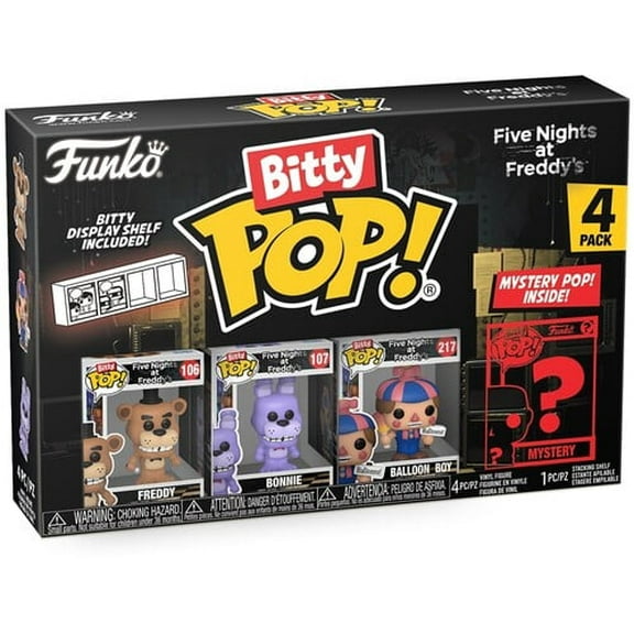 FUNKO Bitty POP!: Five Nights at Freddy's - Freddy 4-Pack (FNAF)