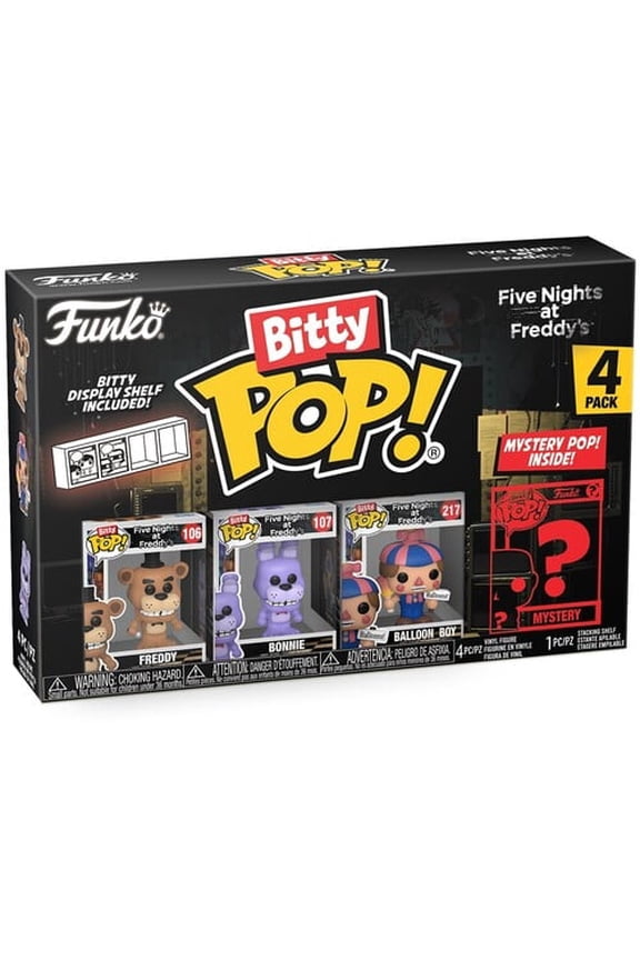 Bitty POP!: Five Nights at Freddy's - Freddy 4-Pack (FNAF)