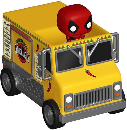 Funko Bitty POP! Marvel Deadpool with Chimichanga Truck Figures