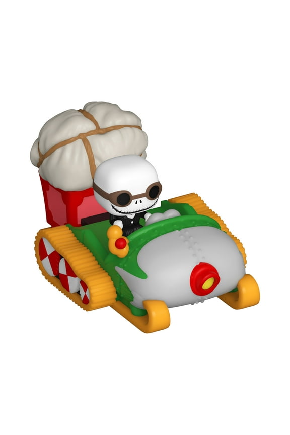 Bitty POP! Ride: The Nightmare Before Christmas - Jack Skellington with Snowmobile, Collectible Vinyl Figure