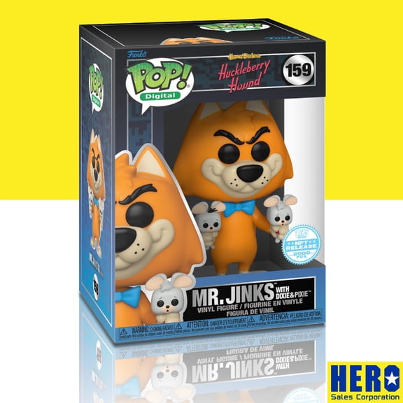 FUNKO DIGITAL POP MR. JINKS WITH DIXIE & PIXIE #159 LE 2000 pieces (LEGENDARY)