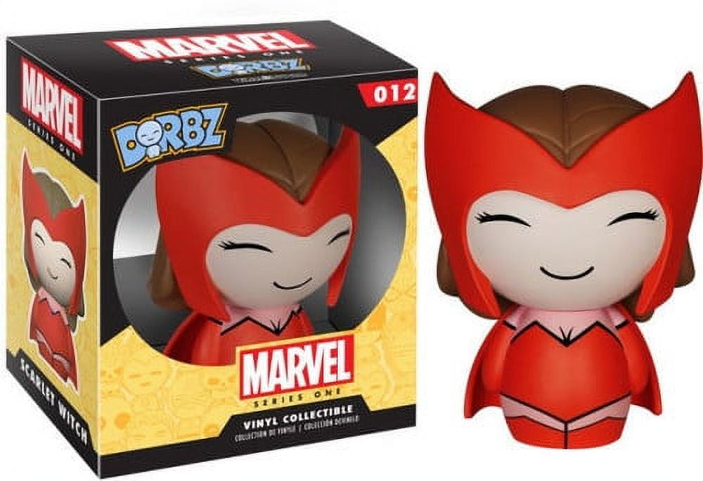 Funko Marvel Mystique Dorbz Figur - 8 Cm, Vinyl-Collectible, Light Blue/red, Aus Der X-Men Serie